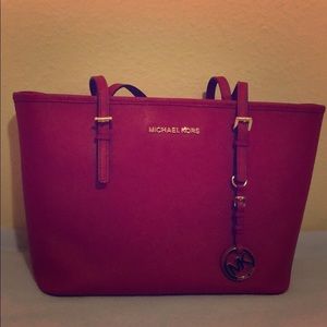 Michael Kors Red Shoulder Bag